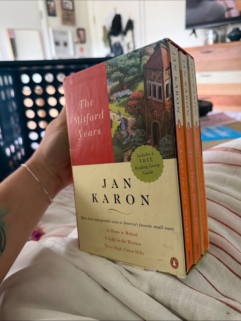 The Mitford Years Box Set by Jan Karon - Cream & Orange